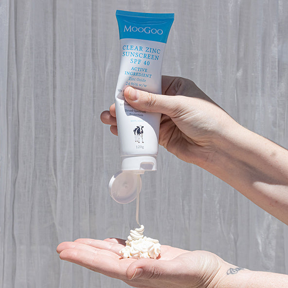 Clear Zinc Sunscreen SPF 40 120g
